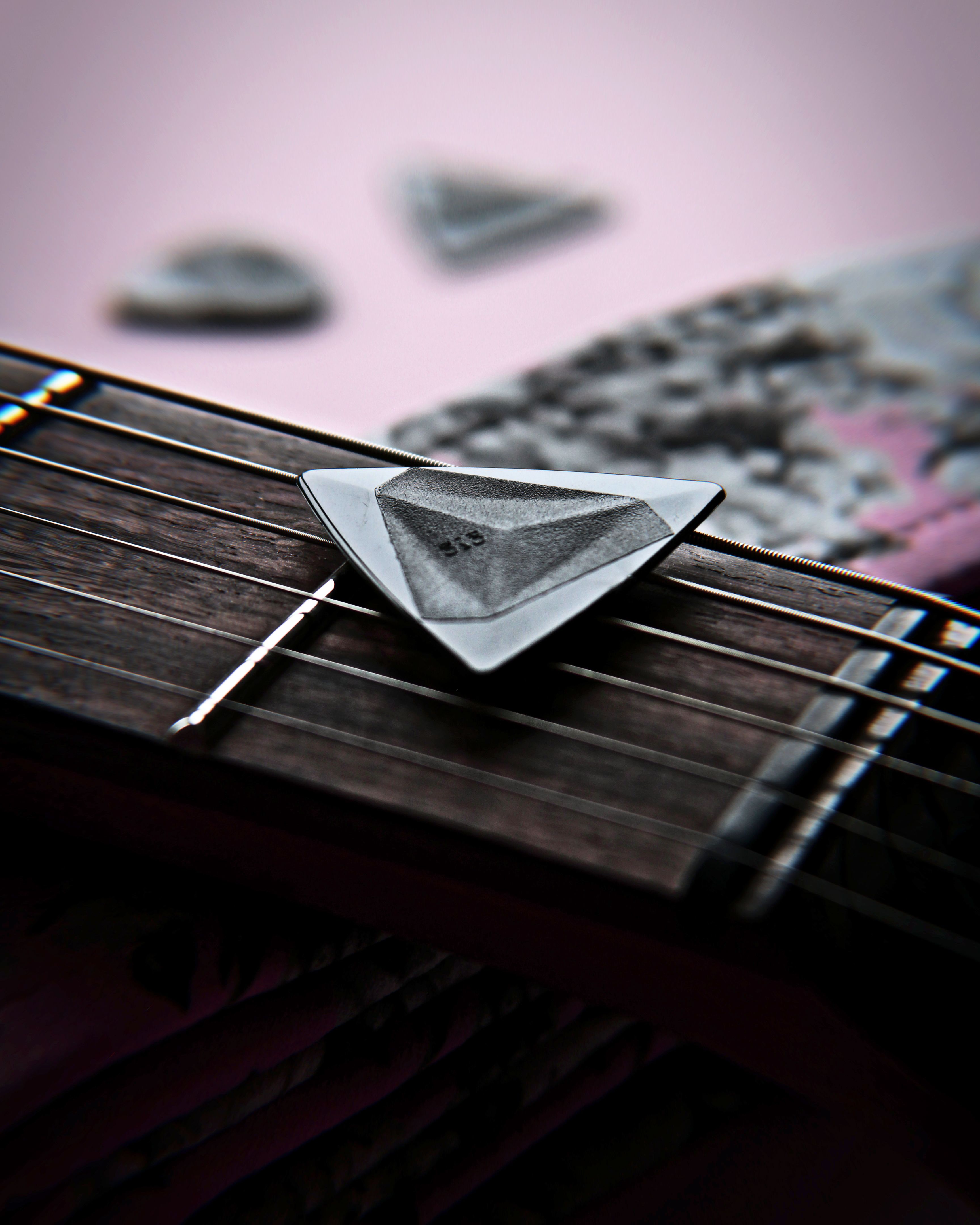 Guitar Pick - angle 2